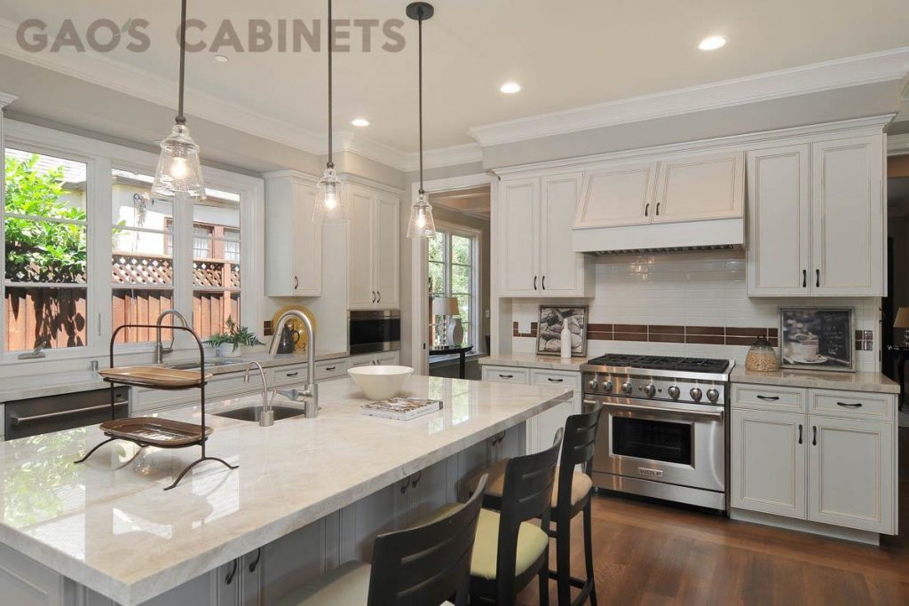 Kitchen divider cabinets - Traditional - Kitchen - San Francisco